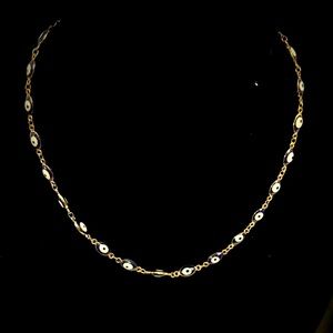 Navy Blue Evil Eye Necklace